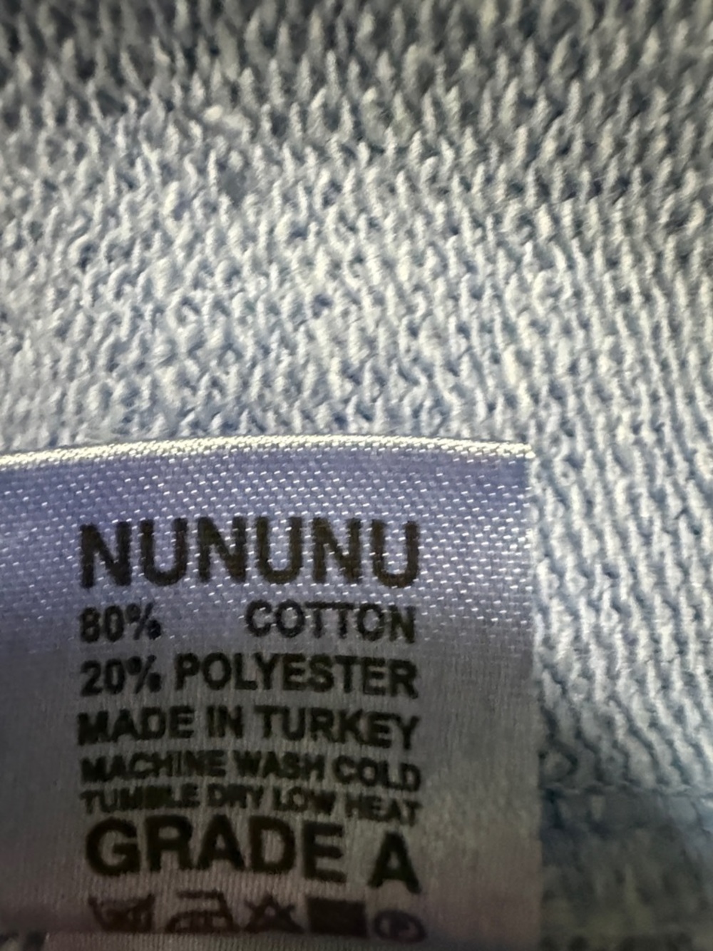 Nununu Kids Blue Jogger Bottoms - Sweatpants with pockets -Size 2-3Y - Picture 9 of 9